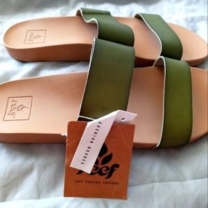 Women's size US 11 Reef Cushion Bounce Vista Olive